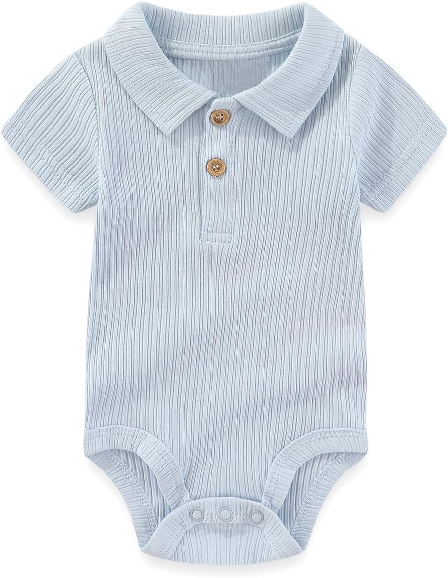 Kiddiezoom Newborn Baby Layette Set 10-Piece with Bodysuits and Pants Set for Unisex Baby Gift Sets