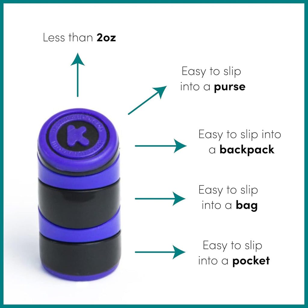 MOOV Mini Fidget Toy, Relieve Anxiety and Stress. Small, Discrete, one Hand use. Relaxing Smooth Movement. Pocket Friendly. Improve Clarity and Focus for Child or Adult. Autism Sensory aid.