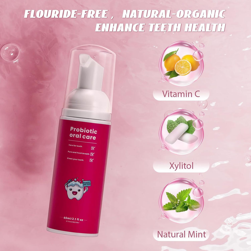 Kids Electric U Shaped Toothbrush,Kids Sonic Full Mouth Toothbrush with 4 Soft Brush Head Automatic Rechargeable 6 Cleaning Modes IPX7 Waterproof 360 Degree Cleaning - Age2-7 Pink