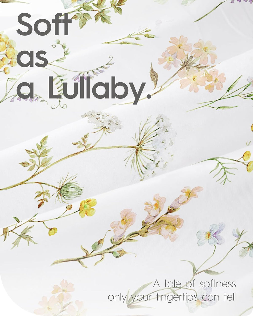 Crib Sheets for Boy Girl, Premium Soft Butterfly Crib Mattress Fitted Sheet, Ultra Breathable Baby Sheets, Super Stretchy Baby Bed Sheets 28''x52''x9'' Extra Deep Pocket, 2 Pack