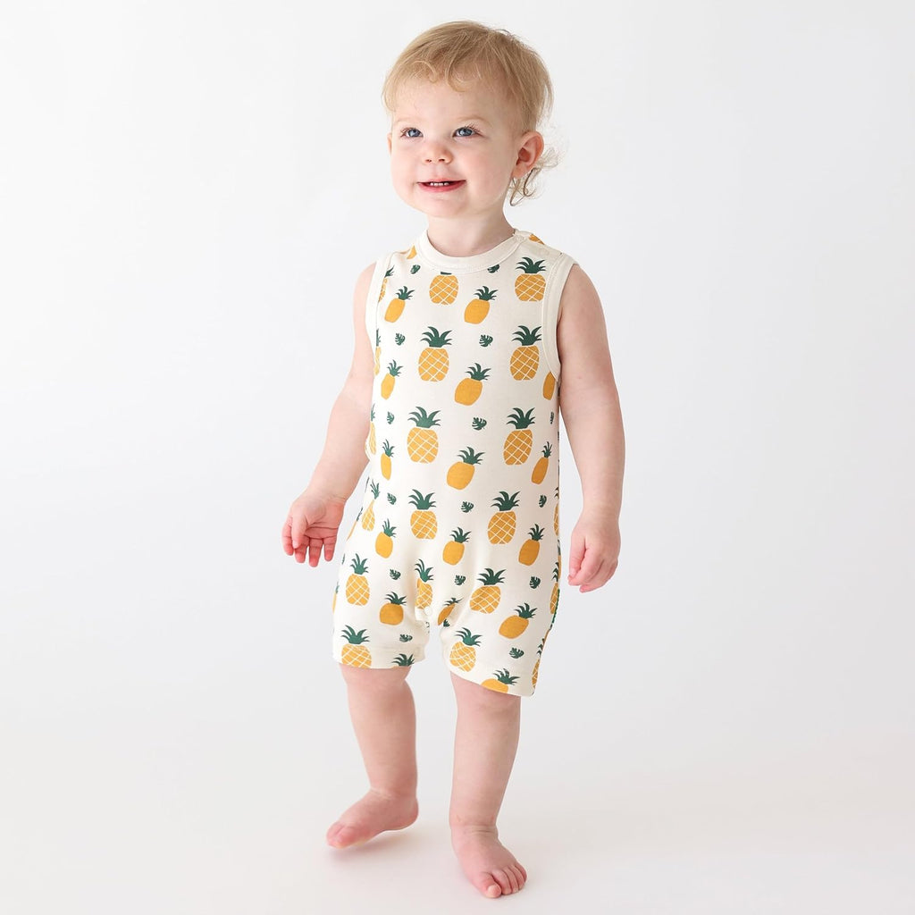 PARADE Organic Tank Rompers - Signature Prints