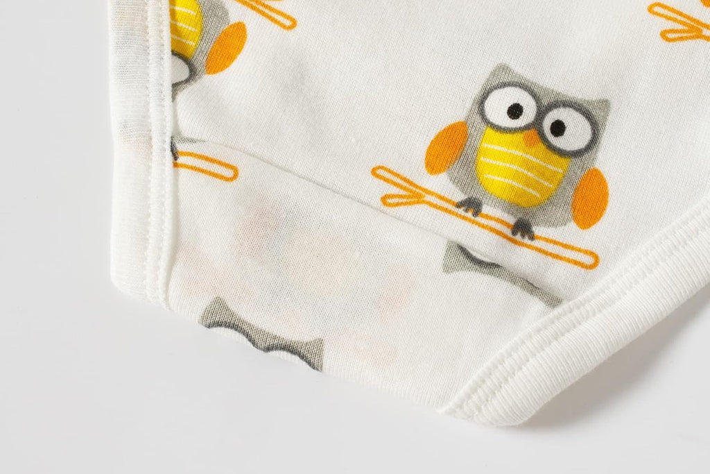 Cadidi Dinos Little Girls' Soft Cotton Underwear Kids Cool Breathable Comfort Panty Briefs Toddler Undies(Pack of 6)