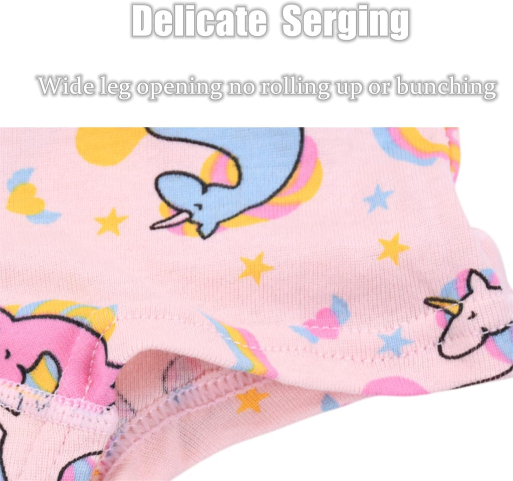 Cczmfeas Girls Hipster Cotton Underwear Boyshort Panties 6 Pack