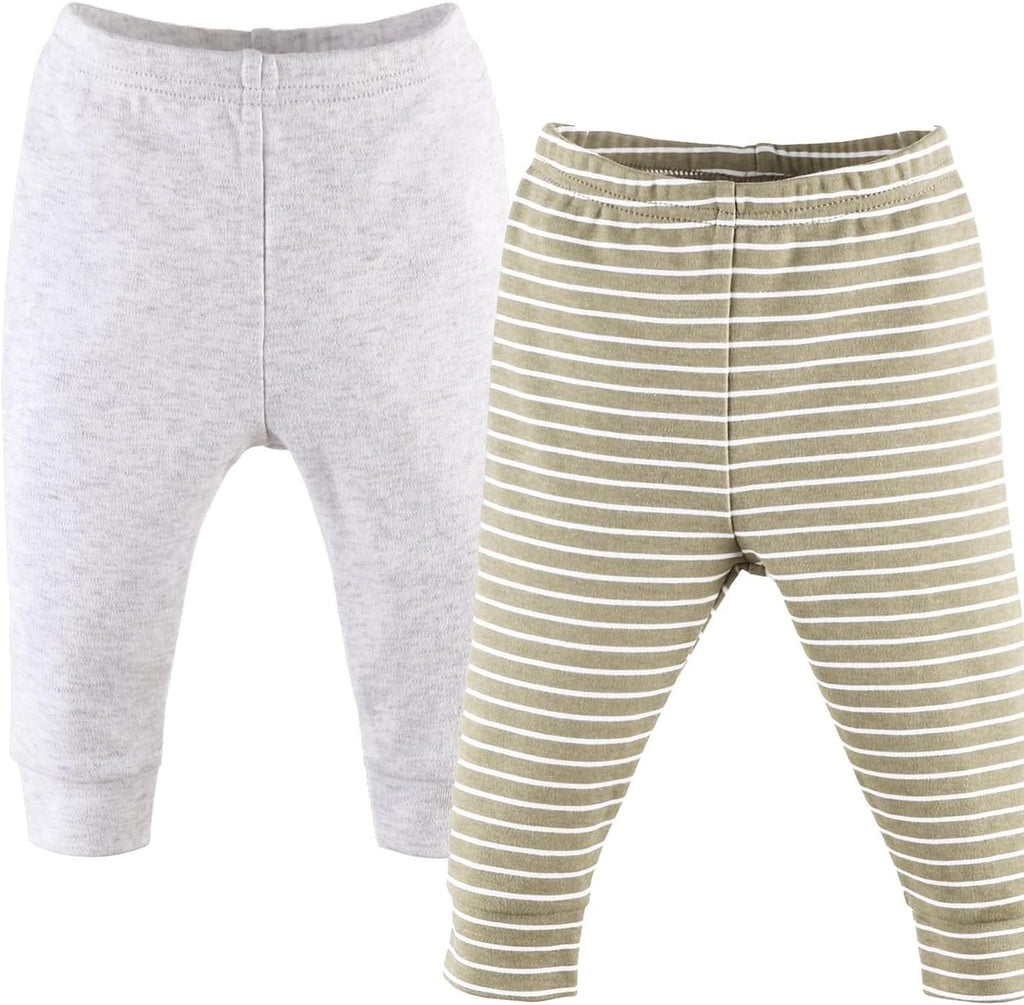 The Peanutshell 5 Pack Baby Boy or Girl Pants Set - 100% Cotton Toddler Pants, 0-24 Months for Toddlers & Babies - Dinosaur