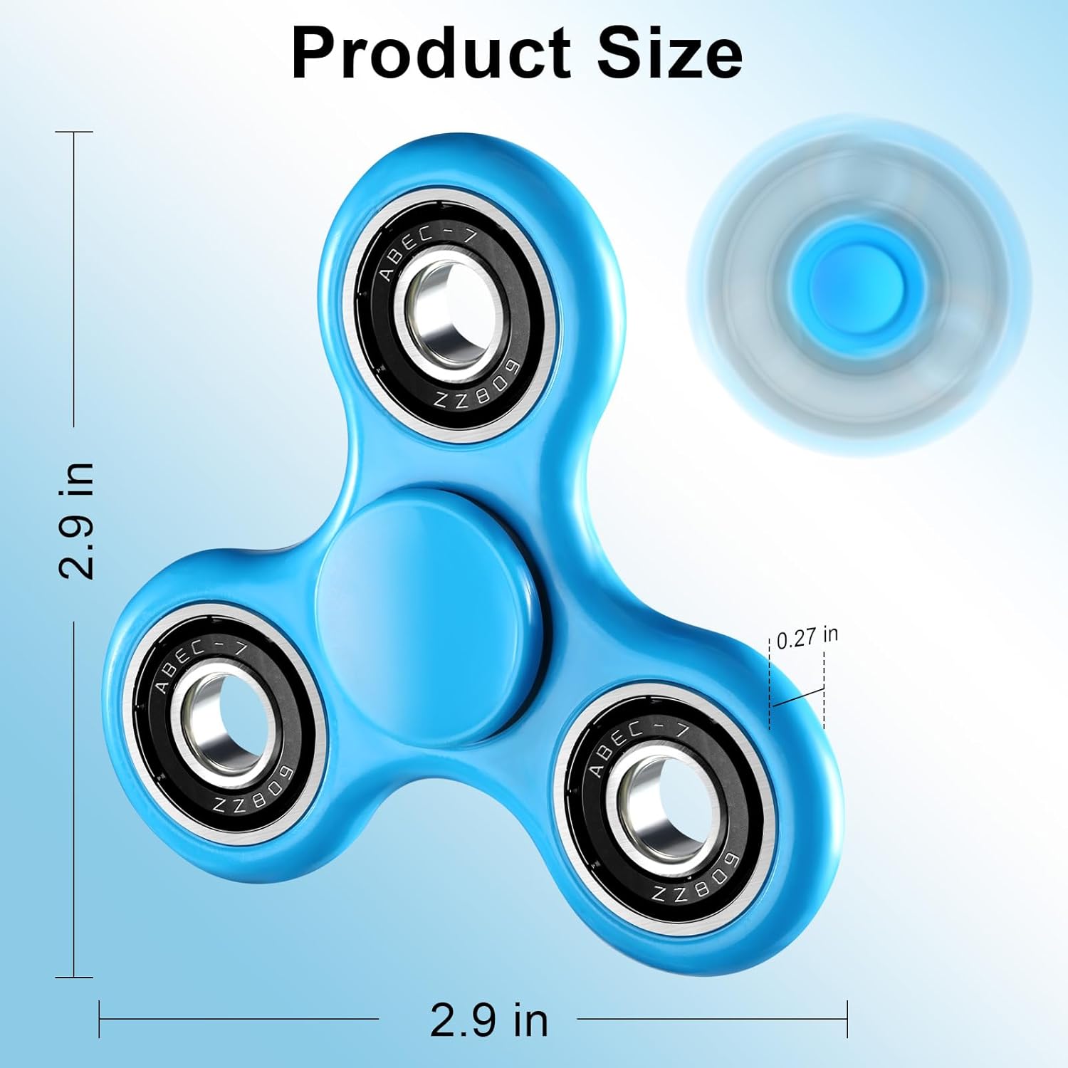 SCIONE 50 Pack Party Favors Fidget Spinners for Kids 4-8 8-12, Halloween Goodie Bags Stuffers Toys for Kids 3-5, Fidget Toys Bulk Classroom Prizes for Girls Boys, Toddler Birthday Party Return Gifts
