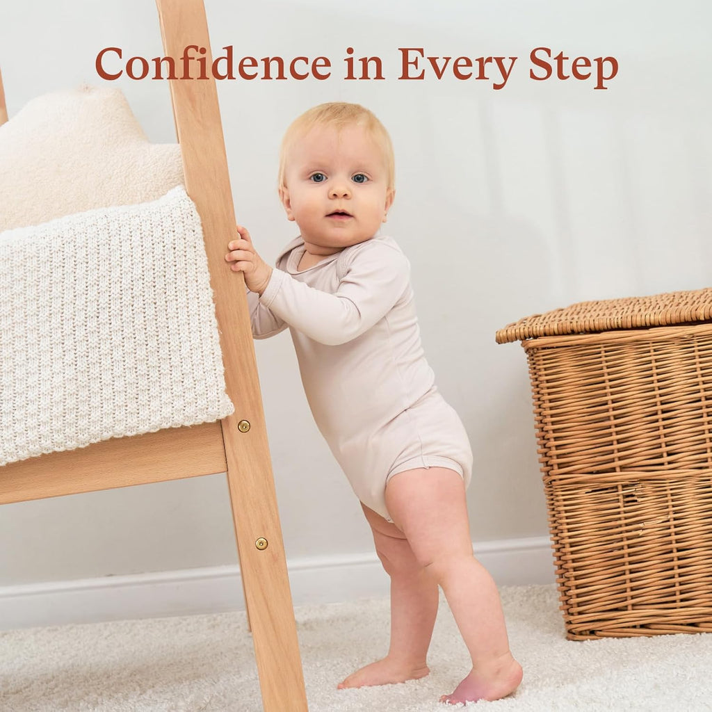 Baby Long Sleeve Onesie Bodysuits (3-Pack), Infants Onesies for Boys Girls, Snap Closure for Newborns