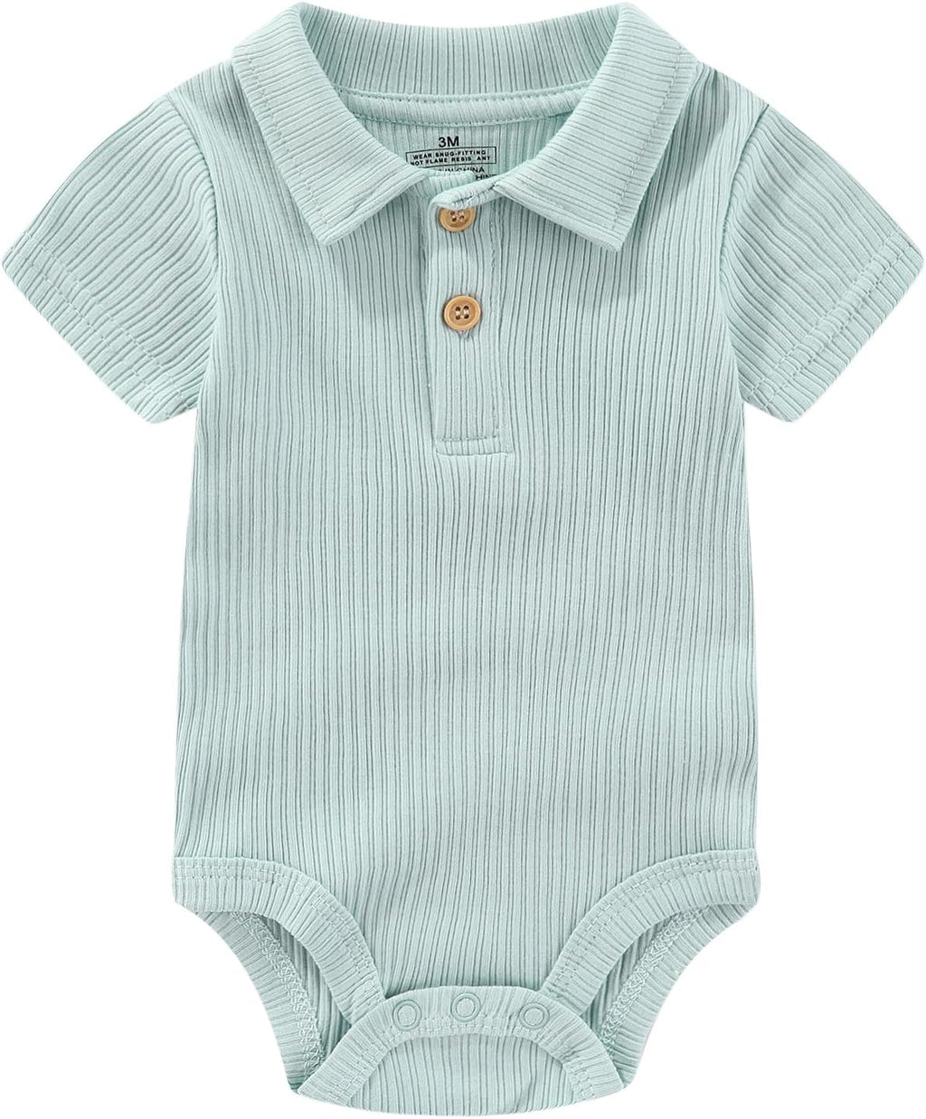 Baby Bodysuit and Pant Set Summer Ribbed Mix Match Infant Boy Girl Clothes Outfits