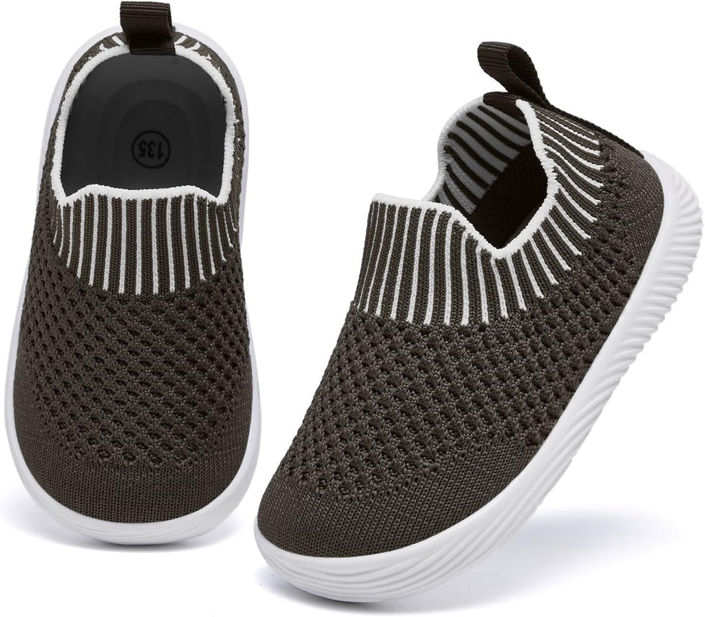 MORENDL Baby Toddler Walking Socks Non-Slip Breathable Unisex Casual Sneakers