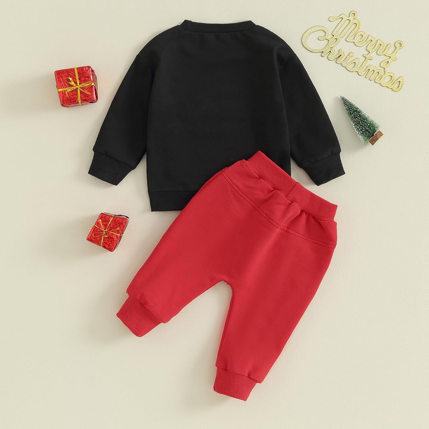 Baby Boy Clothes Fall 6 12 18 24 Months Football Long Sleeve Pullover Tops & Pant Sets Toddler Winter Outfits