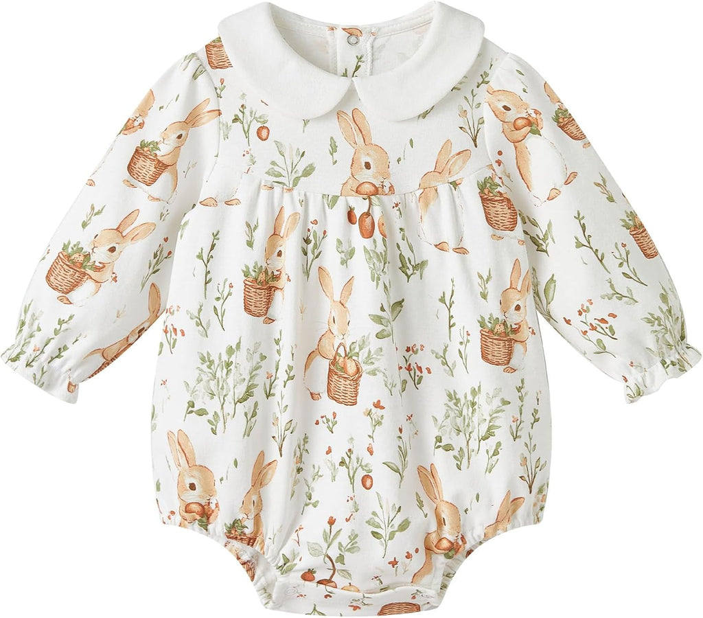 pureborn Baby Boys Girls Bodysuit Super Soft Cotton Romper 0-24 Months