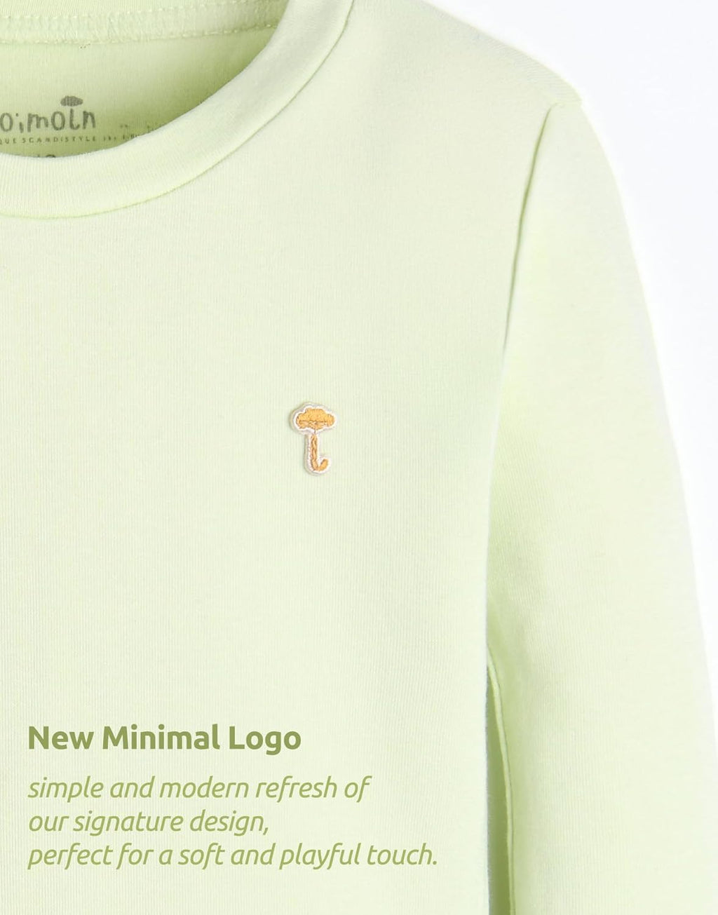 moimoln 6M-8Y Modal Cotton Solid Soft Breathable Baby Toddler Boys Girls Snug fit Pjs Long Sleeve Pajamas Set Sleepwear Daily