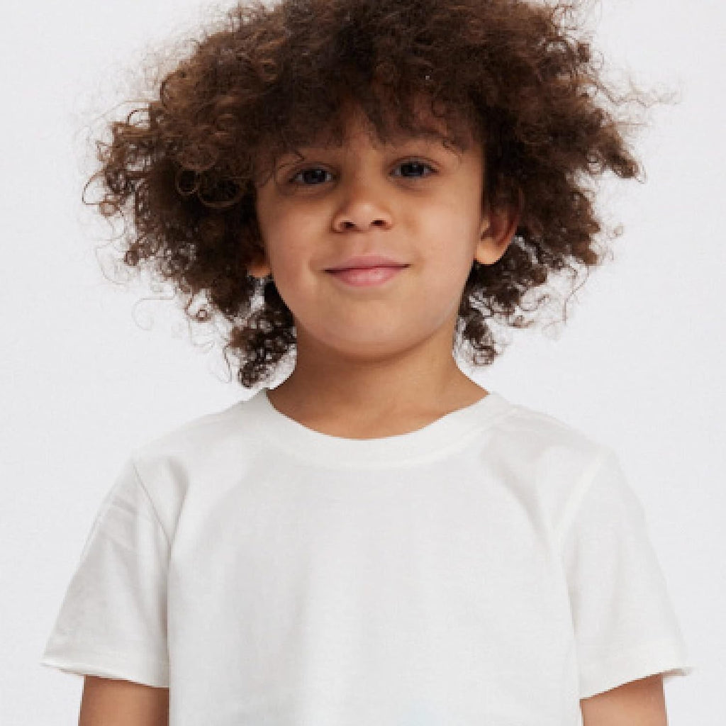 5-Pack Short Sleeve T-Shirts 100% Organic Cotton Baby, Toddler, Little Kid, Boy, Girl, Unisex