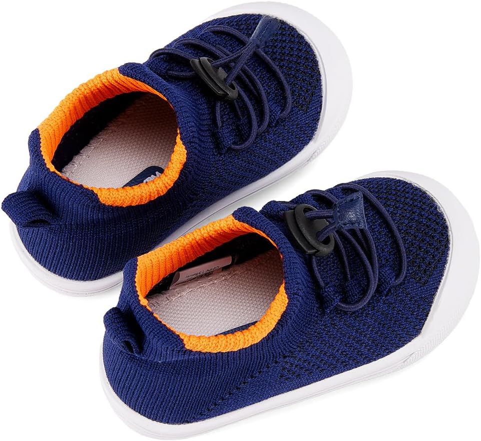 BMCiTYBM Baby Sneakers Girls Boys Lightweight Breathable Mesh First Walkers Shoes 6-24 Months