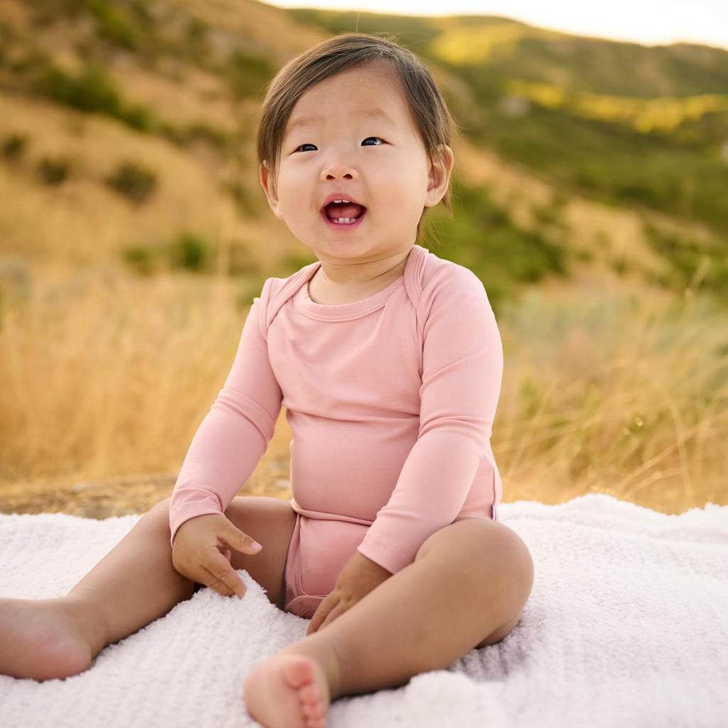 Little Sleepies Long Sleeve Bodysuit for Baby Girls & Boys, Soft Viscose from Bamboo One Piece, Baby Clothes (Newborn to 2Y)