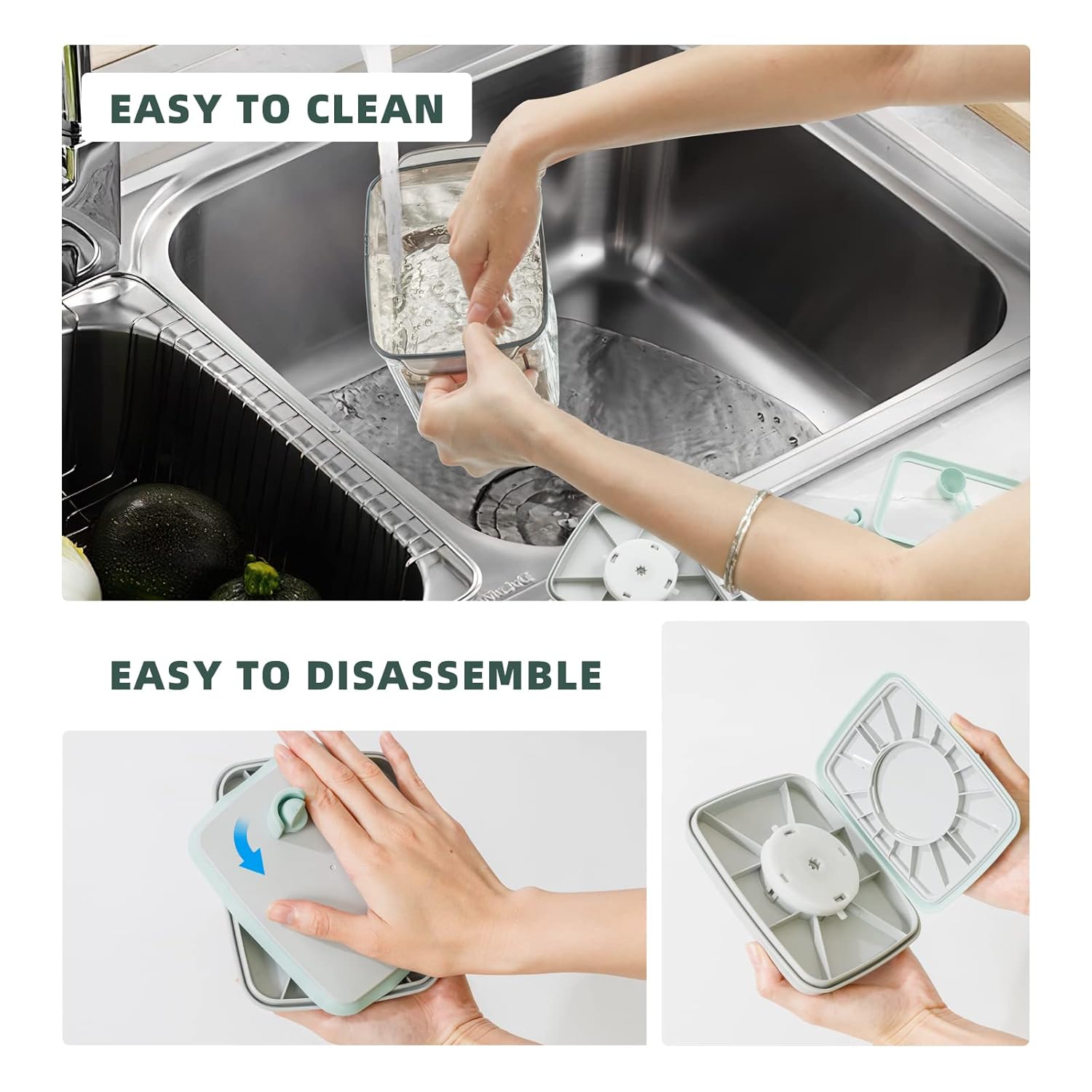 Pop Airtight Formula Container, 2300ml Baby Formula Dispenser on The Go - BPA-Free Formula Holder, 28OZ, 1.76LB, 800g, Brown