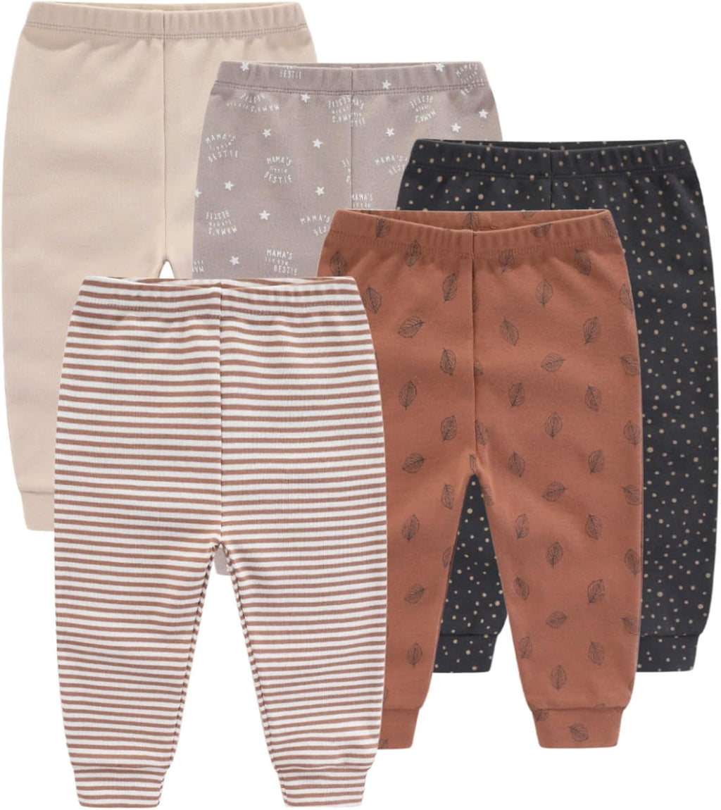 Newborn Layette Gift Set Bodysuits Pants for Baby Girl and Boy 24 Piece 100% Cotton Essentials and Accessories