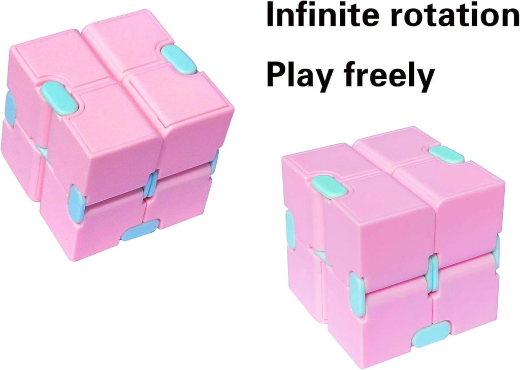 6 Pack Stress Relief and Anxiety Relief Fidget Toys,Flippy Chain,Marble Mesh,Infinity Cube