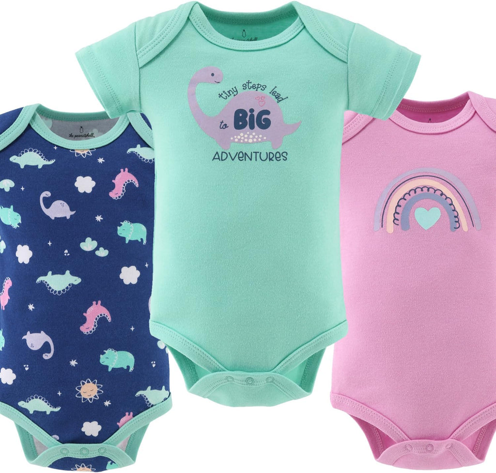 The Peanutshell Baby Girls' Bodysuits, Baby Girl Clothes, Newborn to 24m Baby Outfits, New Born Babygirl, Infant Clothing Set