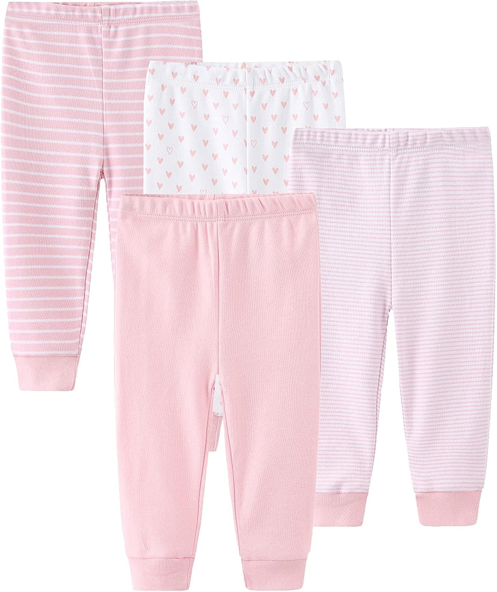 Newborn Layette Gift Set Bodysuits Pants for Baby Girl and Boy 24 Piece 100% Cotton Essentials and Accessories