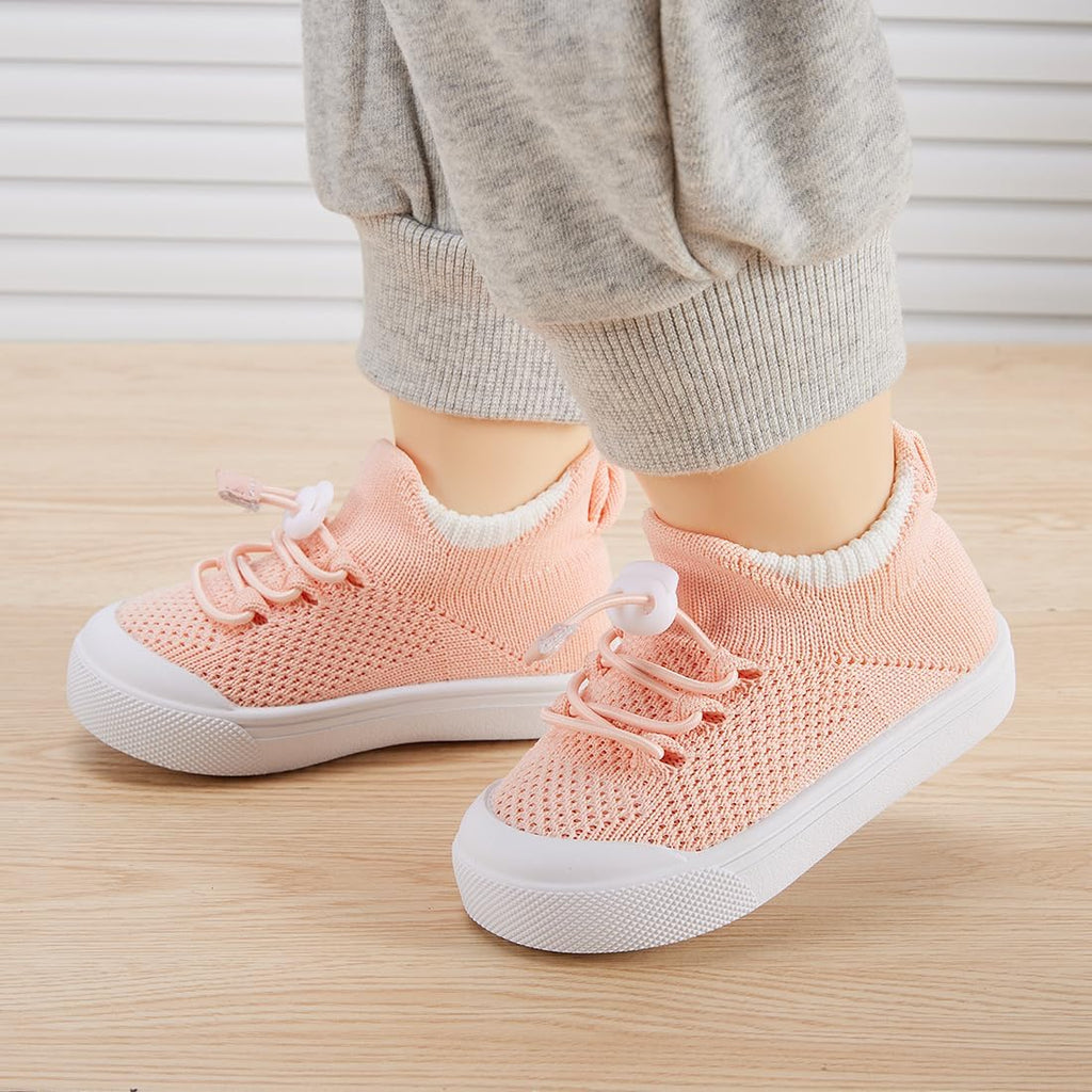 BMCiTYBM Baby Sneakers Girls Boys Lightweight Breathable Mesh First Walkers Shoes 6-24 Months