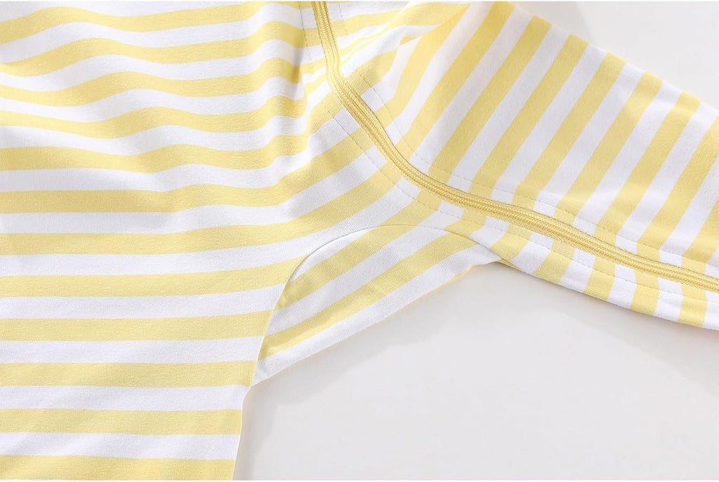 2 Pack Unisex Baby Short Sleeve Rompers 2 Way Zipper New Born One-Piece Jumpsuits 0-24Months Infant Outfits