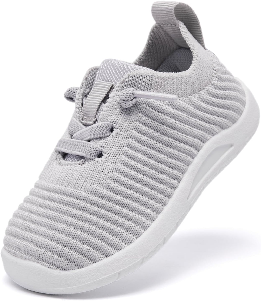 MORENDL Toddler Shoes Baby Walking Sock Shoes Infant Sneakers 0-4 Years Boy Girl Barefoot Tennis Shoe Non-Slip Brethable