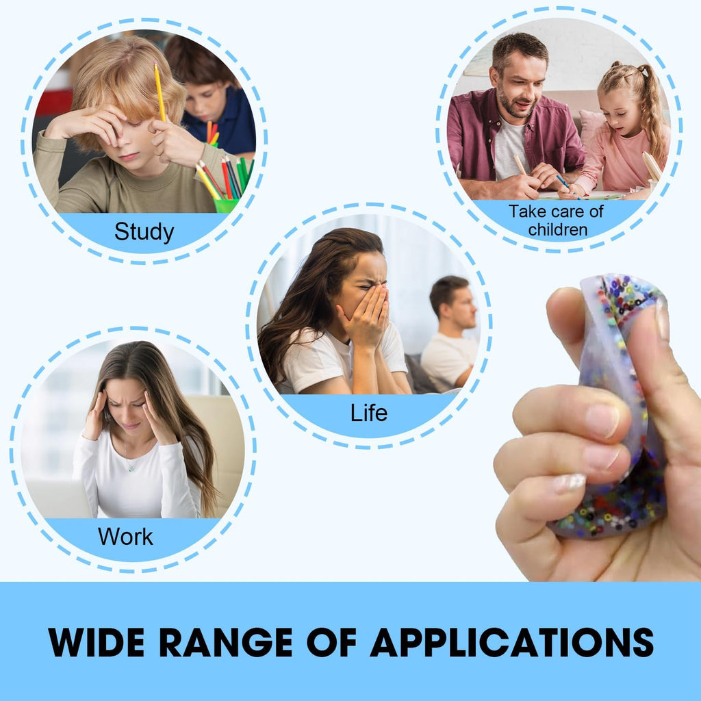 Skin Picking Fidget Toys, Pick Pad Fidget, Fidget Toys for Skin Pickers, Sensory Toys for Skin Picking, Dermatillomania Trichotillomania Fidget Toys(2 PCS)