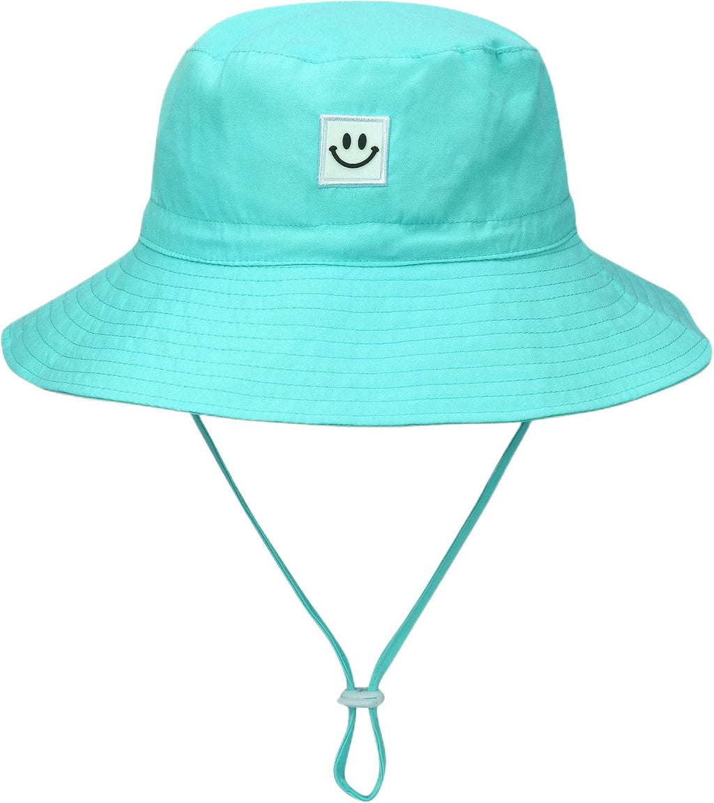 55cube Toddler Sun Hat Beach Bucket Hat for Girls Boys Toddlers