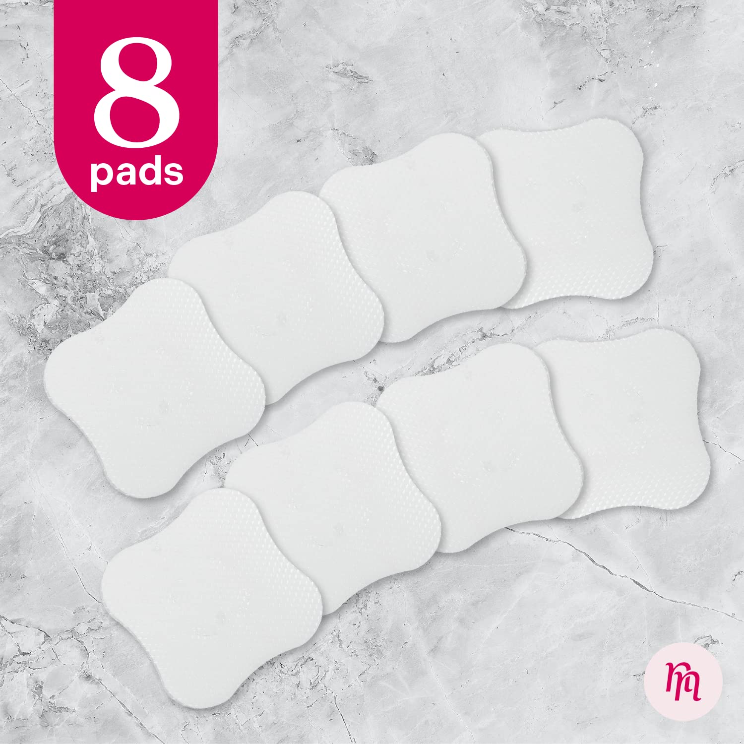 Nurse & Nourish 8-Pack Hydrogel Pads for Breastfeeding Soreness Support - Reusable, Easy-Apply Adjustable Soothing Gel - Nipple Shields for Breastfeeding Newborn