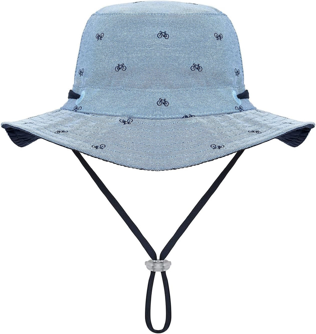 Kids Toddler Baby Boy Sun Hat Summer Bucket Hats with UPF 50+ UV Sun Protective