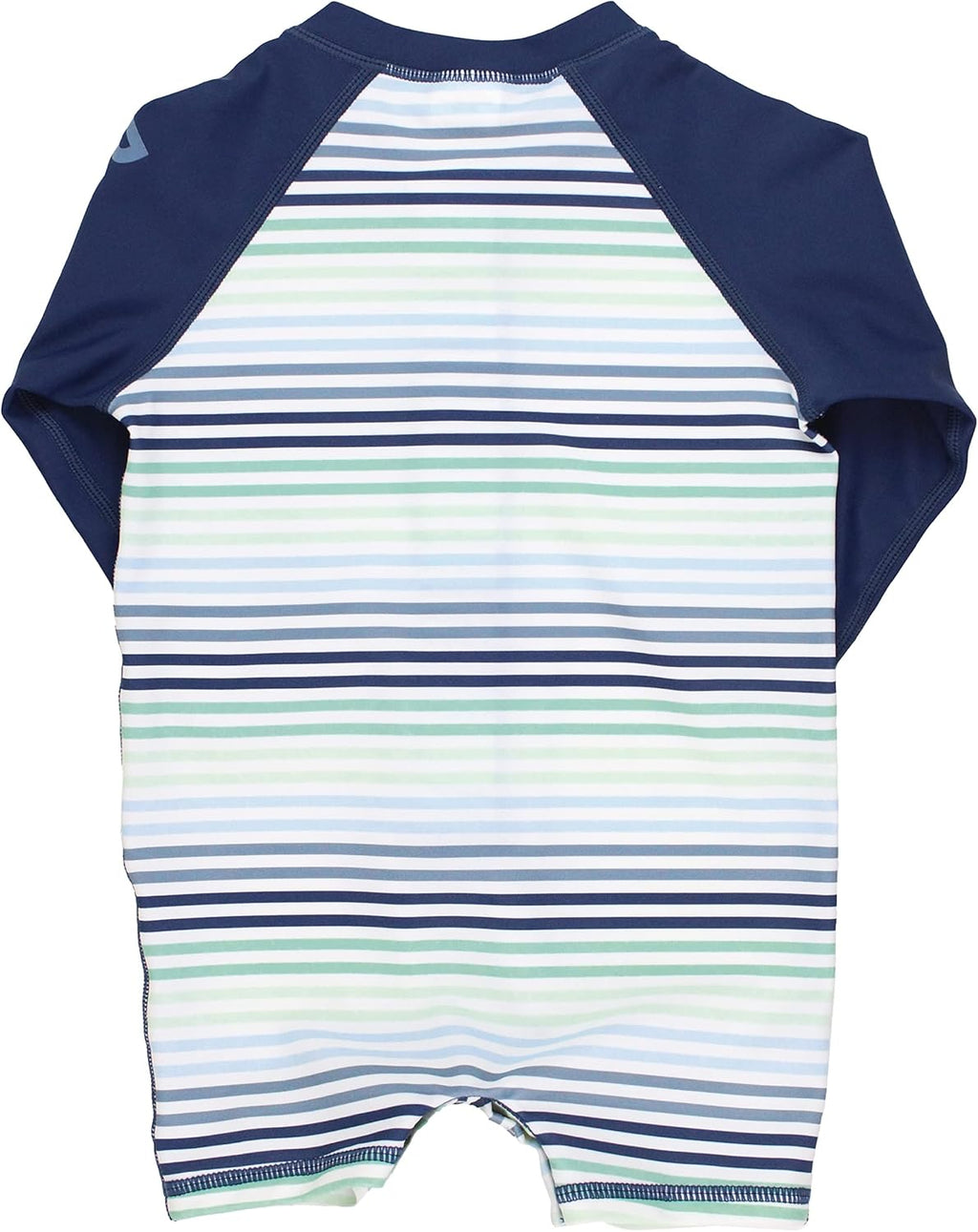 RUGGEDBUTTS Baby/Toddler Boy Swimsuit, One Piece Zipper Rash Guard Sunsuit with UPF 50+ Sun Protection