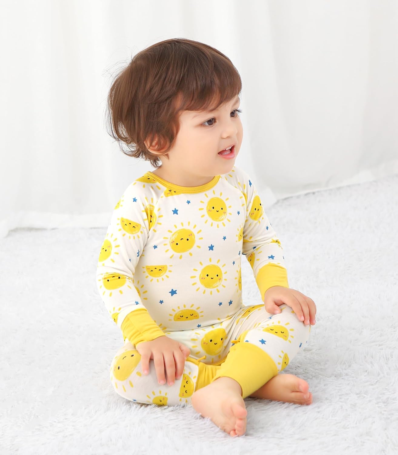 Baby Boys Girls Romper Long Sleeve Jumpsuits Infant Unisex One-Piece Bamboo Viscose Zipper Mitten Rompers