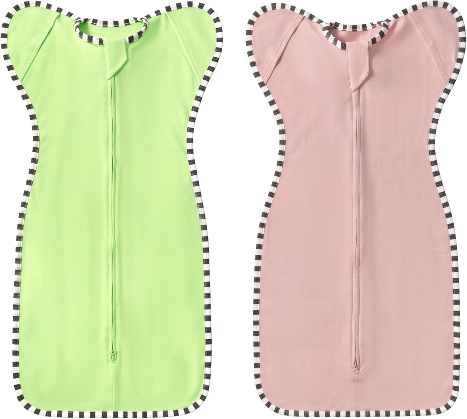 2-Pack Baby Transition Swaddle Set, Breathable Infant Sleep Sack, Soft Swaddling Sack for Boy Girl