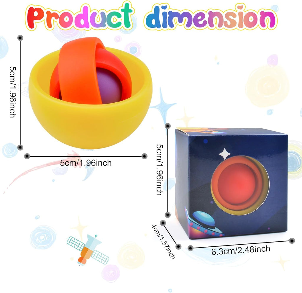 Fidget Toy for Adults, Gyro Fidget Desk Toys, Ideal Gift for Boys Girls Teens Kids, ADHD Autism Stress Relief Finger Toy Hand Fidget Spinner for Classroom