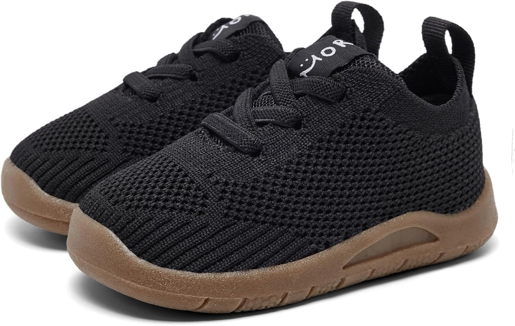 MORENDL Toddler Shoes Baby Walking Sock Shoes Infant Sneakers 0-4 Years Boy Girl Barefoot Tennis Shoe Non-Slip Brethable