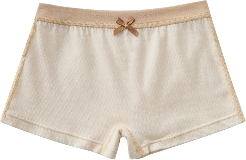 GZMM Girls Organic Cotton Shorties Underwear Toddler Briefs Kids Panties Pack of 3