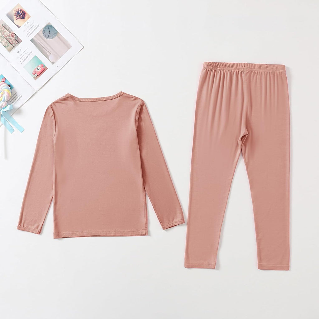 Jimonda Baby Boys Girls Pajama Sets Toddler Sleepwear Cool Jammies 2pcs Viscose from Bamboo PJs 18M-8Y