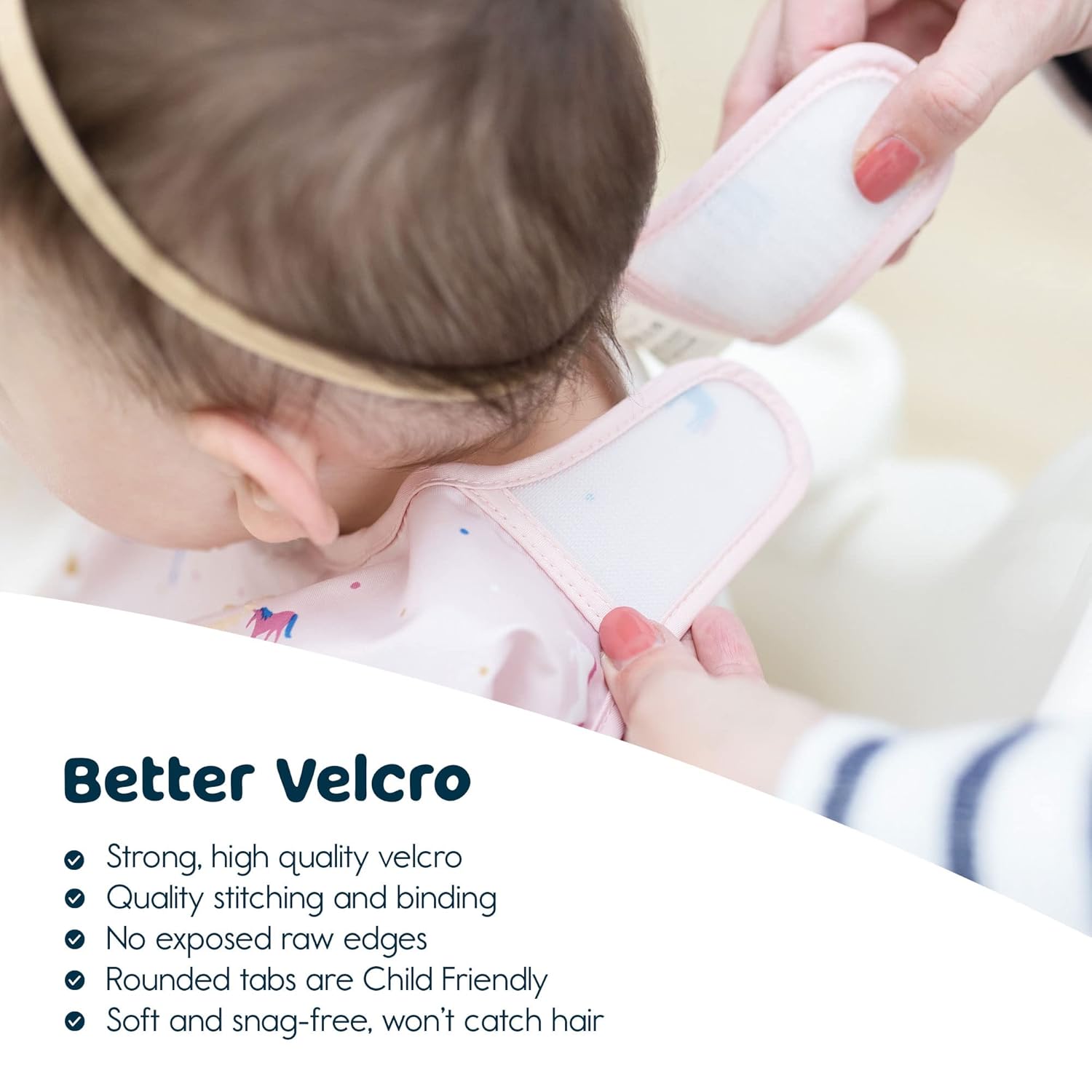 Tiny Twinkle Mess Proof Baby Bib,Waterproof Smock Baby Bib for Eating,Machine Washable Long Sleeve Bib,Baby Led Weaning,Toddler Bib,BLW Supplies(Unicorn Confetti, Small 6-24 Months)