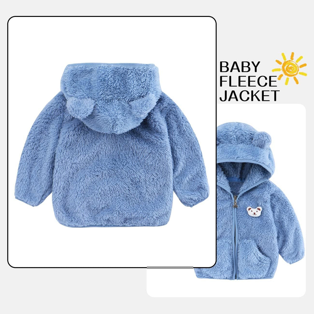 Baby Boy Fleece Jacket Girl Winer Clothes Coat Toddler Boy'S Clothing Sweater