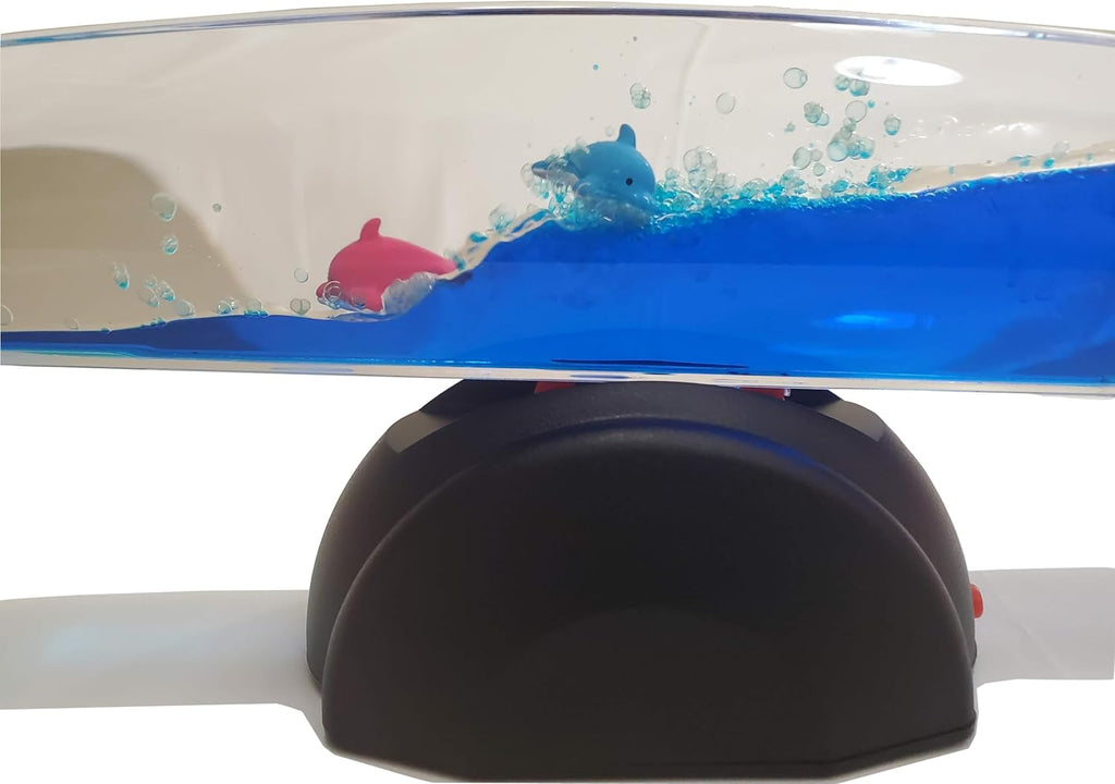 Wave Motion Machine (Blue, 12 Inch with Dolphins)