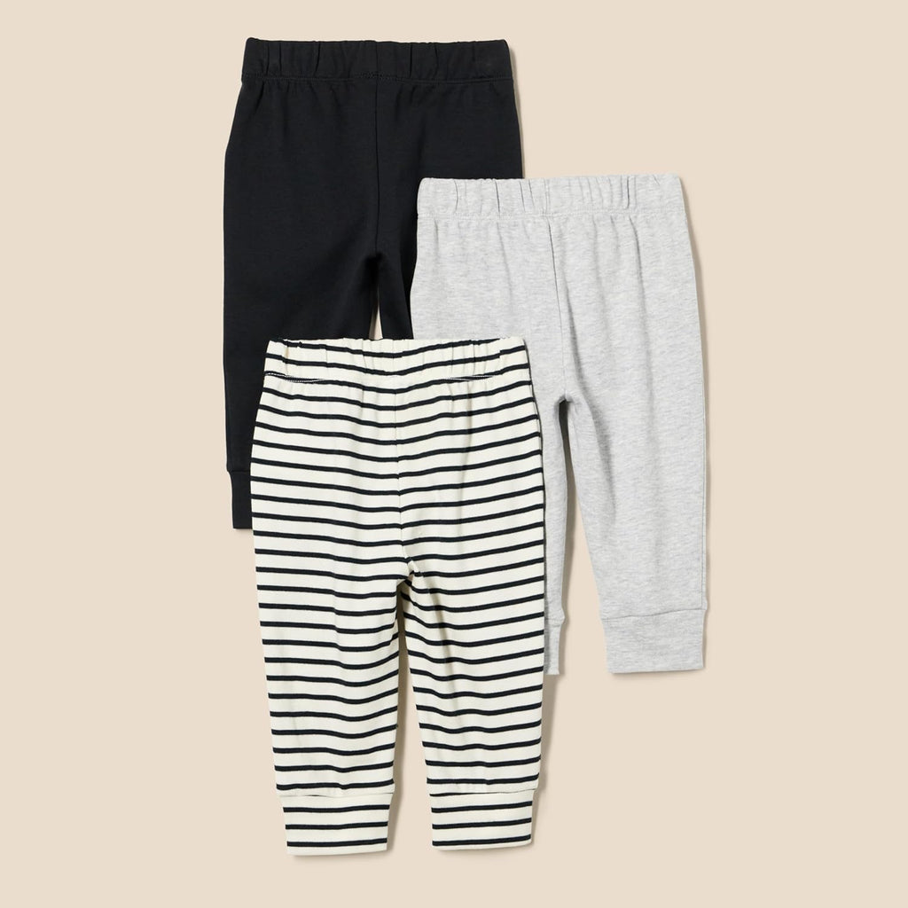 Amazon Essentials Unisex Toddlers and Babies' Cotton Pull-On Pants, Multipacks