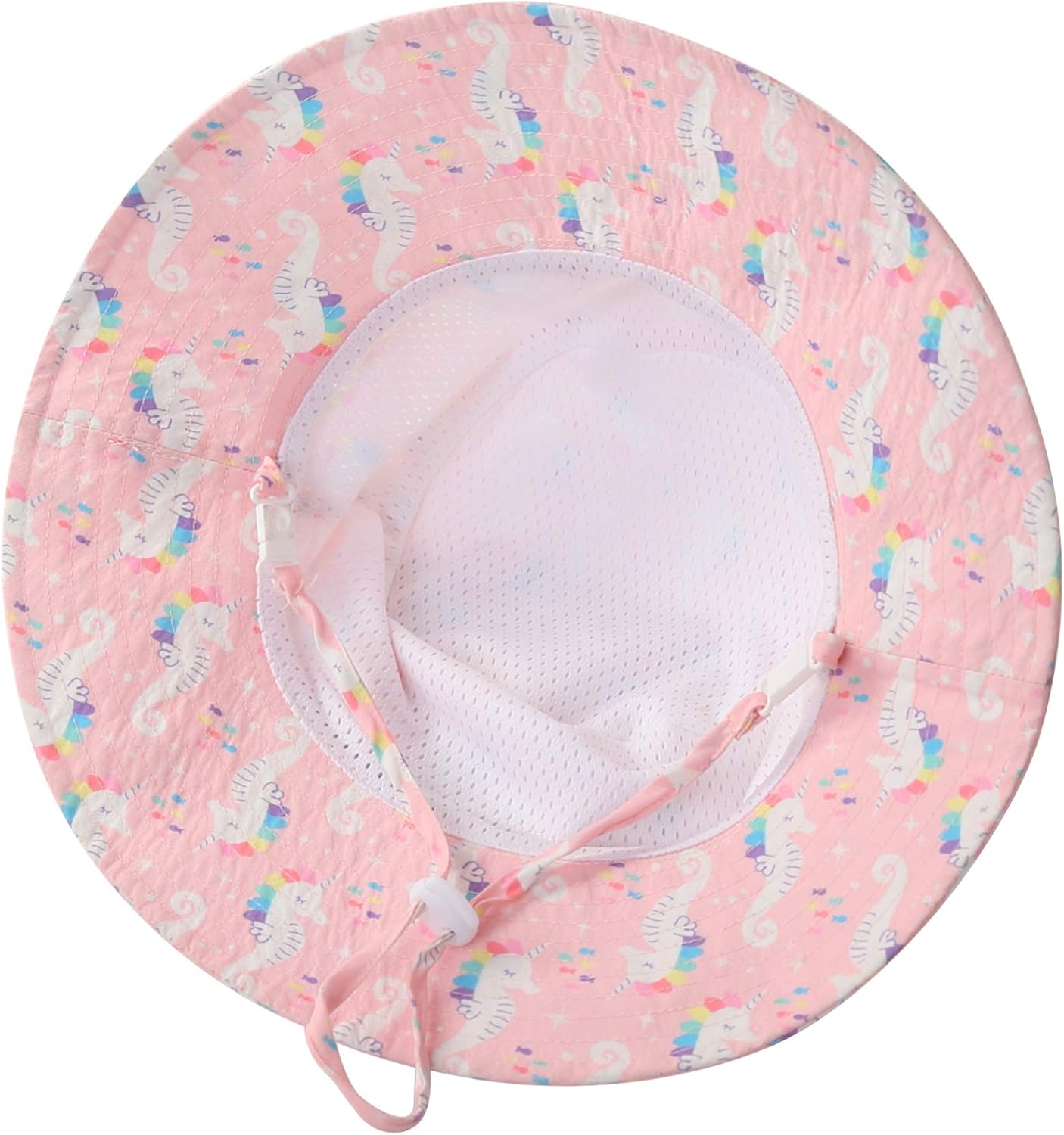 Home Prefer UPF50+ Wide Brim Sun Hat Boys Girls Sun Protection Hat Zoo Beach Swim Safari Bucket Hat for Baby Toddler Kid