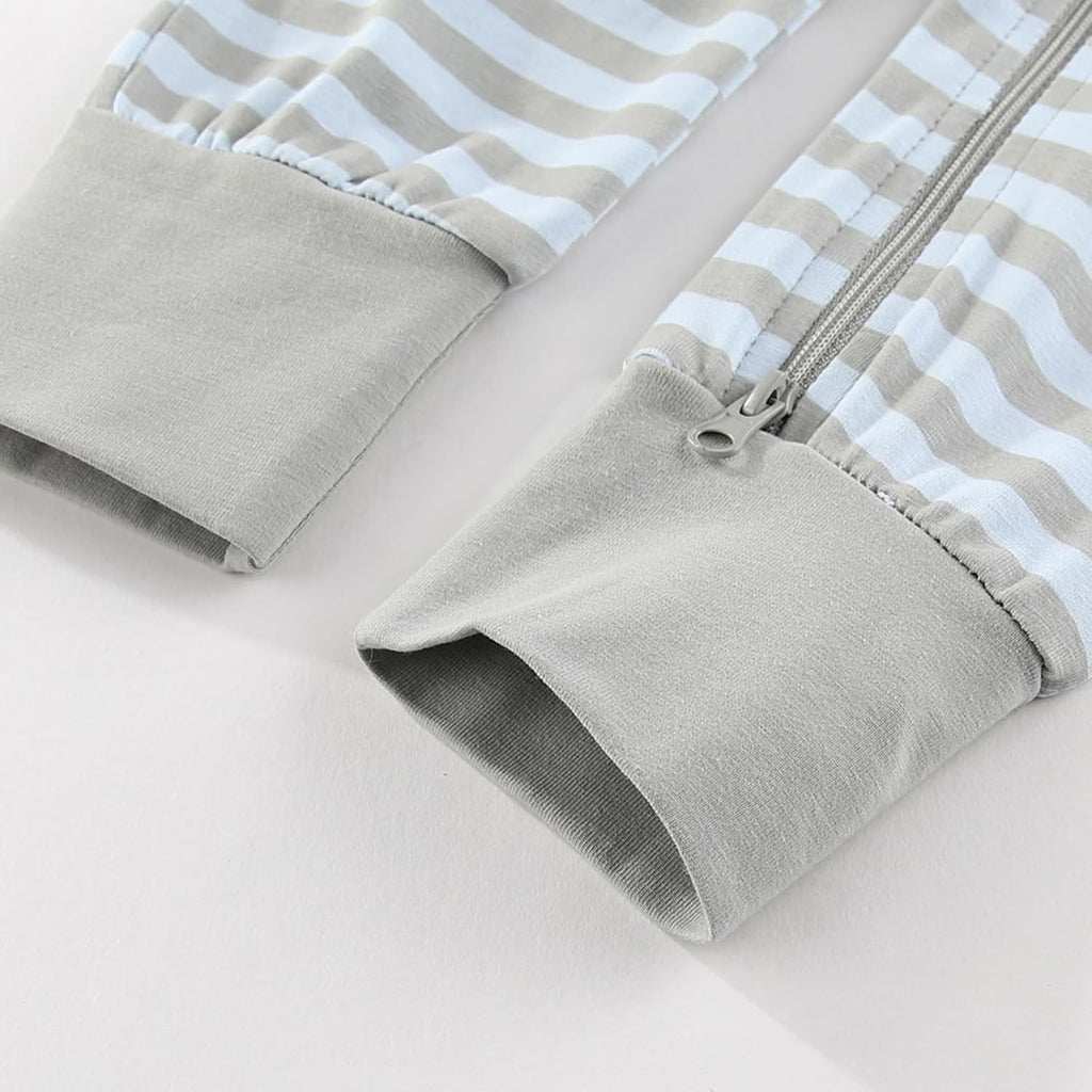 Baby Boy Girl 2 Pack Romper Infant Short Sleeve 2 Way Zipper One Piece Jumpsuits Newborn Clothes 0-24 Months