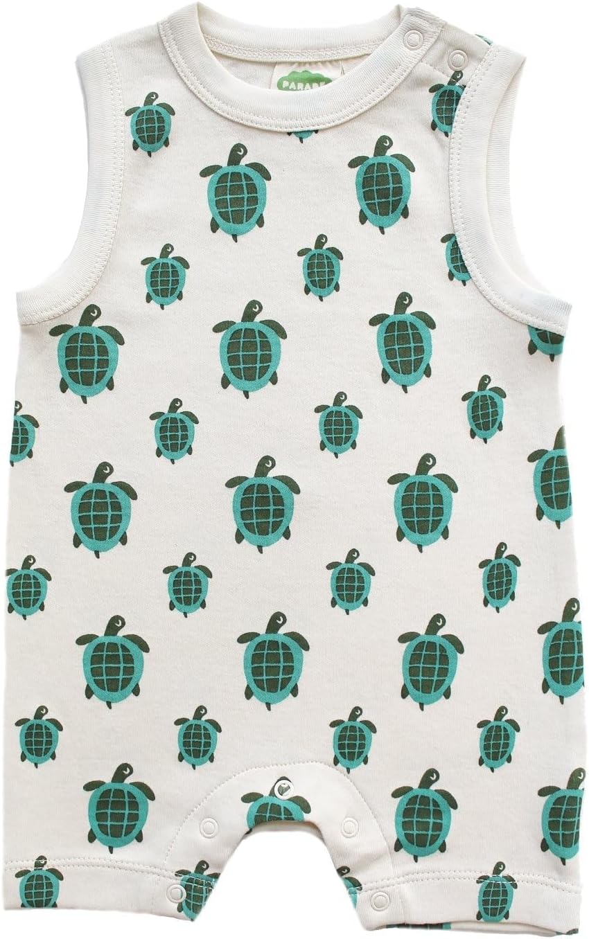 PARADE Organic Tank Rompers - Signature Prints