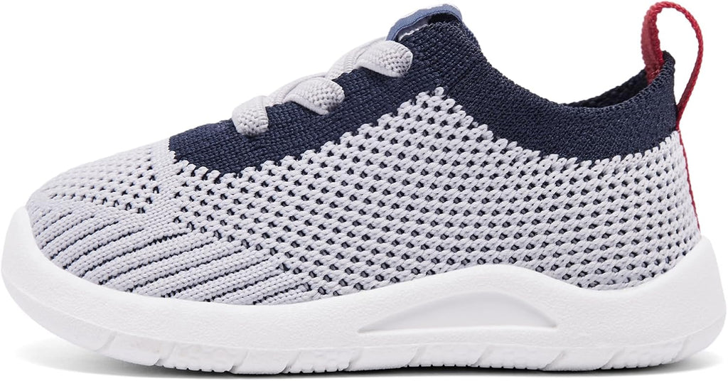 MORENDL Toddler Shoes Baby Walking Sock Shoes Infant Sneakers 0-4 Years Boy Girl Barefoot Tennis Shoe Non-Slip Brethable