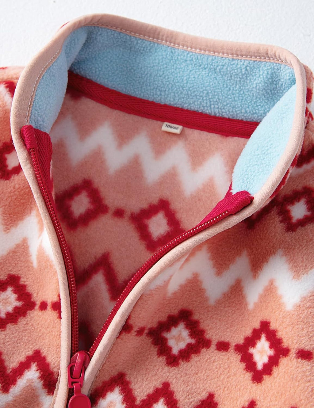 Kids Printed Polar Fleece Jacket Toddler Baby Boys Girls Autumn Winter Warm Sherpa Lining Outerwear Soft Lightweight