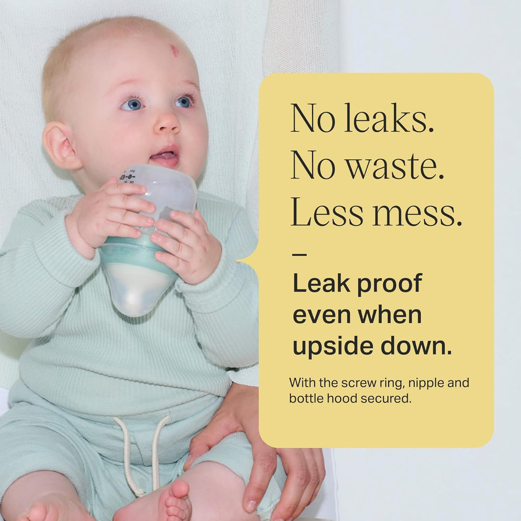 Tommee Tippee Advanced Anti-Colic 12 Piece Set, 5 oz and 9 oz BPA Free Bottles, Newborn 0+ Months, Includes Slow & Medium-Flow Breast-Like Nipples and Bottle Handles and Cleaning Brush