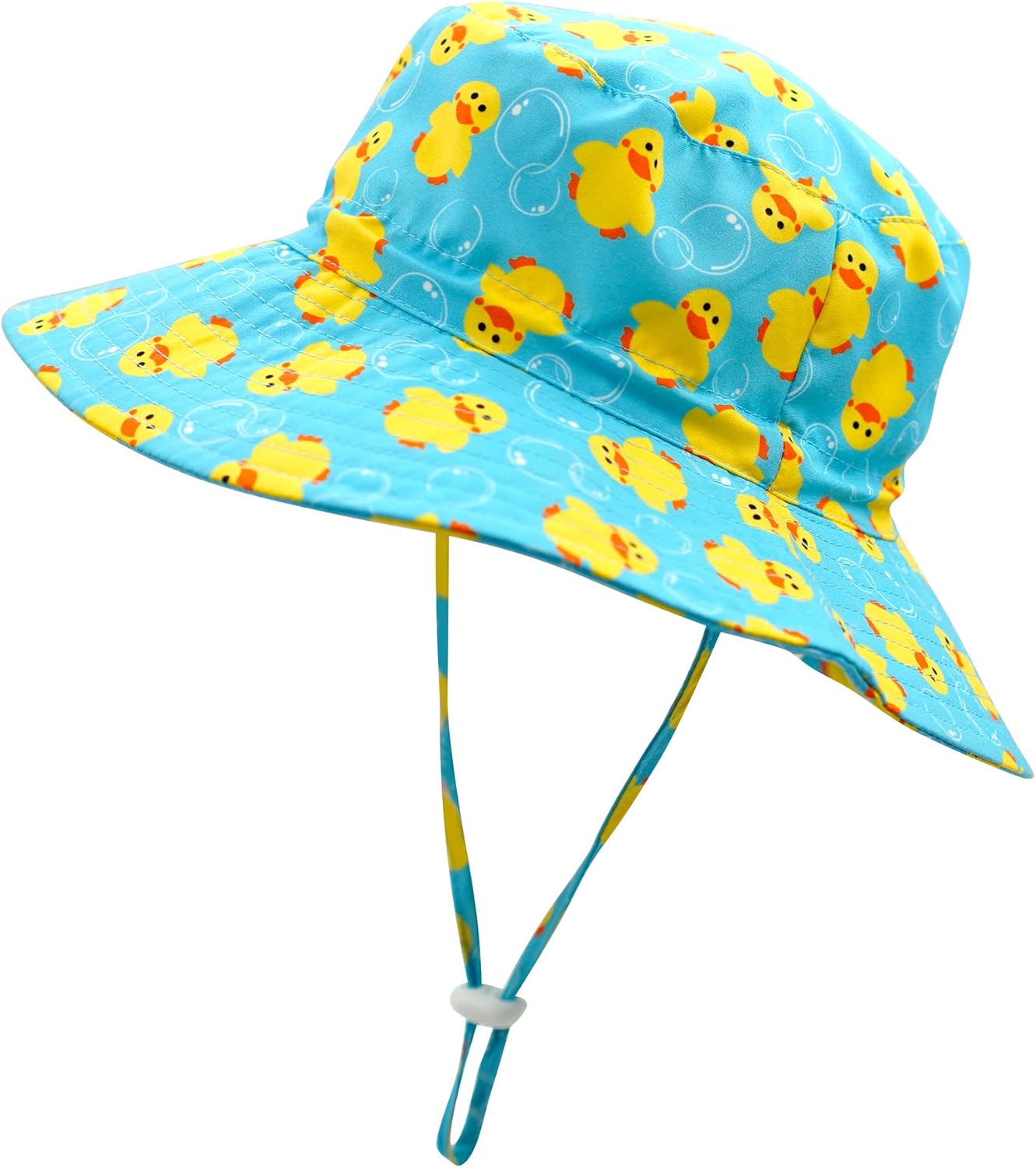 Home Prefer UPF50+ Wide Brim Sun Hat Boys Girls Sun Protection Hat Zoo Beach Swim Safari Bucket Hat for Baby Toddler Kid