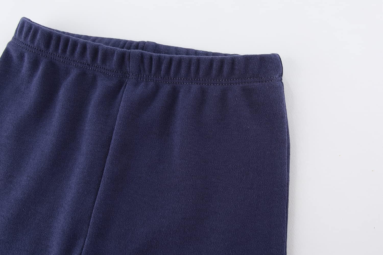 Unisex Newborn Baby Cotton 4-Pack Pants Embroidery Pringting Casual Leggings 0-24 Months for Boys and Girls