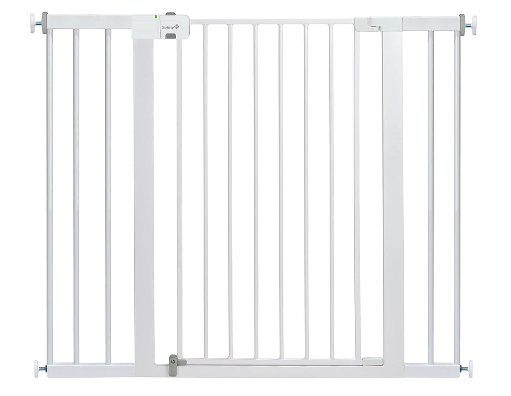Safety 1st Extra Wide Baby Gate with Door: Premium Child Safety, Extra Tall Gate for Doorways, Dog Gates, Easy Installation, 36" Tall & Wide, Fits 29"-47"